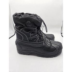 Totes Jason‎ Blk Boys' Weather Boots Black Size 6M